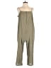 Listicle 100% Cotton Solid Green Jumpsuit Size M - photo 1