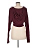 Fabletics Burgundy Long Sleeve Top Size M - photo 2