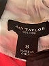 Ann Taylor 100% Polyester Color Block Pink Casual Dress Size 8 - photo 7