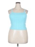 No Boundaries Blue Sleeveless Top Size 20 - photo 1