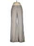 Theory Chevron-herringbone Gray Wool Pants Size 8 - photo 1