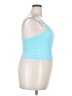 No Boundaries Blue Sleeveless Top Size 20 - photo 4