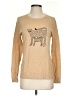 J.Crew Factory Store Animal Print Tan Pullover Sweater Size S - photo 1