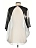 Clover Canyon 100% Polyester Black 3/4 Sleeve Blouse Size S - photo 2