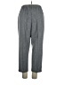 Unbranded 100% Polyester Chevron-herringbone Gray Casual Pants Size 16 (petite) - photo 2