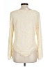 Forenza 100% Polyester Ivory Long Sleeve Blouse Size L - photo 2
