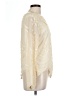 Forenza 100% Polyester Ivory Long Sleeve Blouse Size L - photo 4