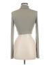 Sunday Best Silver Long Sleeve Turtleneck Size M - photo 2
