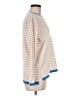 Staccato Stripes Tan Pullover Sweater Size M - photo 4