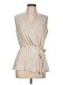Alex & Parker 100% Polyester Tan Kimono Size L - photo 1