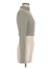Sunday Best Silver Long Sleeve Turtleneck Size M - photo 4