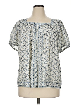 Max Studio Short Sleeve Blouse