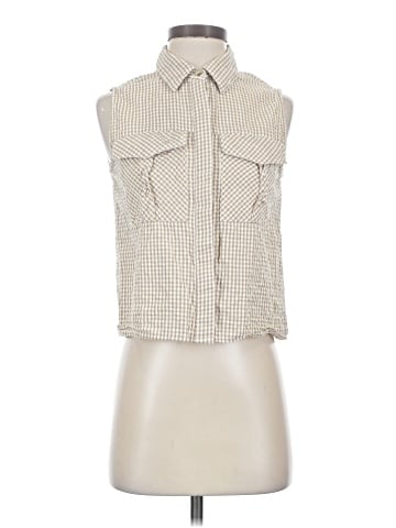 Sim & Sam Sleeveless Button-Down Shirt (view 1)