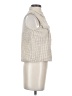 Sim & Sam 100% Cotton Tweed Ivory Sleeveless Button-Down Shirt Size S - photo 4