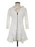 XCVI 100% Cotton White Cardigan Size XS - photo 1