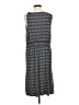 L.L.Bean Print Gray Blue Casual Dress Size XL - photo 2
