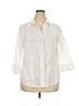 Tweeds Ivory 3/4 Sleeve Blouse Size 2X - photo 1