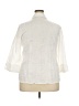 Tweeds Ivory 3/4 Sleeve Blouse Size 2X - photo 2