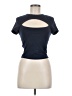 TNA Blue Short Sleeve Top Size M - photo 1