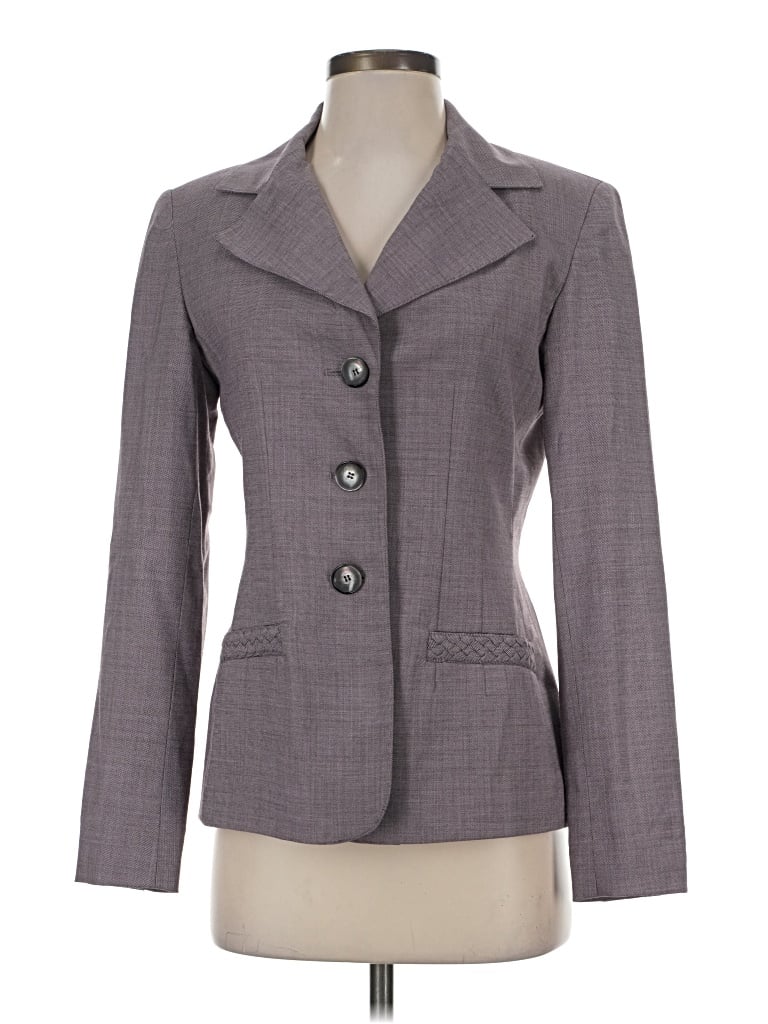 Pre-owned Etcetera Blazer Jacket In Gray
