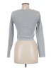 Fabletics Gray Long Sleeve Top Size M - photo 2