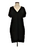 Gap Solid Black Casual Dress Size S - photo 1