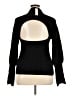 Rebecca Taylor 100% Wool Black Wool Pullover Sweater Size XL - photo 2