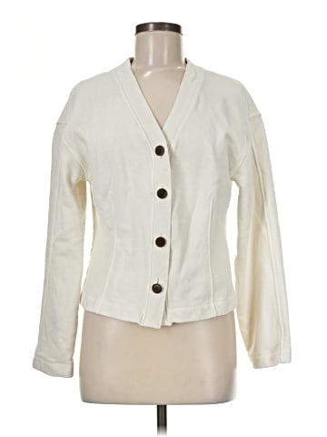 Madewell Darted Cardigan Sweatshirt (view 1)