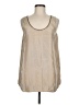 Coldwater Creek Tan Sleeveless Blouse Size M - photo 1