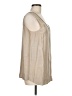 Coldwater Creek Tan Sleeveless Blouse Size M - photo 4