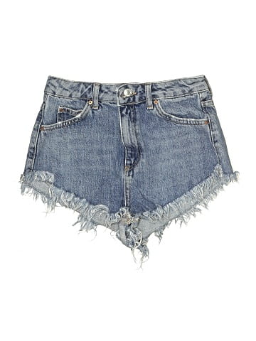 Topshop Denim Shorts (view 1)