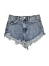 Topshop Blue Denim Shorts Size 8 - photo 1
