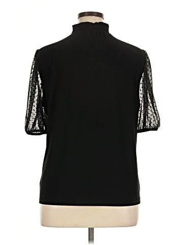 Anne Klein Short Sleeve Blouse (view 2)
