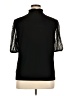 Anne Klein Black Short Sleeve Blouse Size XL - photo 2