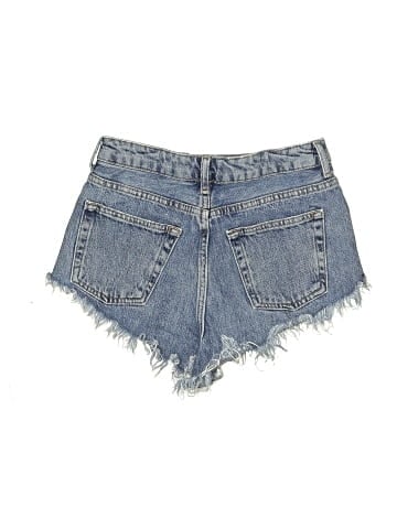Topshop Denim Shorts (view 2)