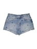 Blank NYC 100% Cotton Stars Blue Denim Shorts Size 27 waist - photo 1