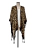 Vince Camuto 100% Rayon Brown Poncho One size - photo 1