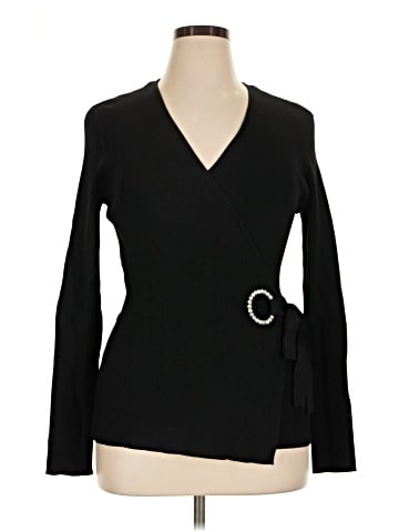 INC International Concepts Long Sleeve Blouse (view 1)
