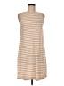 Old Navy Stripes Tan Casual Dress Size M - photo 1
