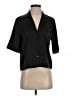 Wilfred 100% Polyester Black Short Sleeve Blouse Size S - photo 1