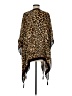 Vince Camuto 100% Rayon Brown Poncho One size - photo 2