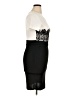 Unbranded 100% Polyester Graphic Ivory Cocktail Dress Size XL - photo 4