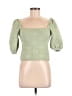 Zara Green 3/4 Sleeve Top Size M - photo 1