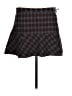American Eagle Outfitters Plaid Gray Wool Skirt Size 12 - photo 1