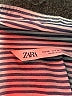 Zara Stripes Blue Long Sleeve Button-Down Shirt Size XL - photo 7