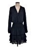 Current Air 100% Polyester Solid Blue Cocktail Dress Size S - photo 1