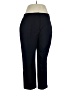 Boden Solid Black Active Pants Size 16 - 18 - photo 1