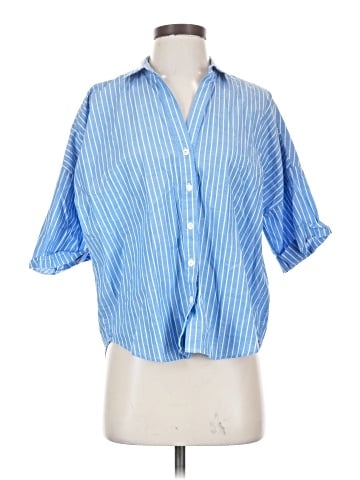 Joie 3/4 Sleeve Button-Down Shirt (view 1)