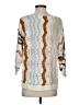 Garnet Hill Print Ivory Pullover Sweater Size S - photo 2