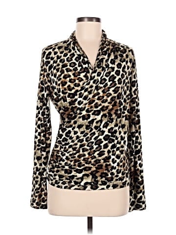 Karen Kane Long Sleeve Blouse (view 1)